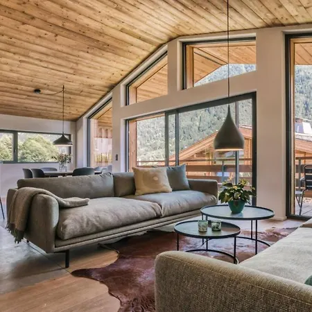 Daire Chalet Larc Terrasse Montblanc