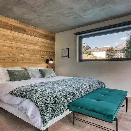 Chalet Larc Terrasse Montblanc Daire