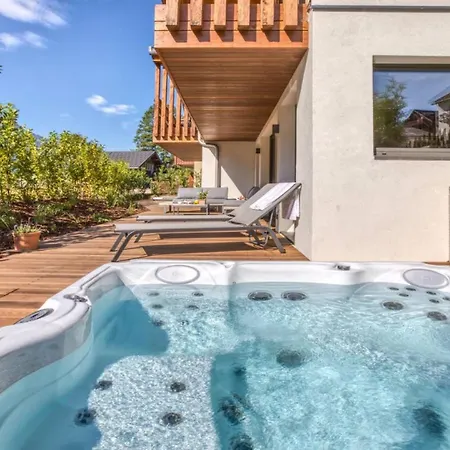Daire Chalet Larc Terrasse Montblanc *