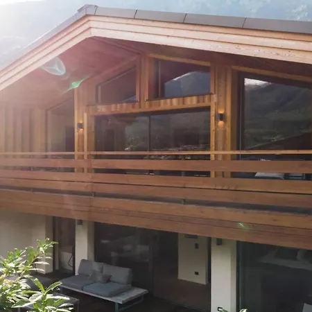 Chalet Larc Terrasse Montblanc