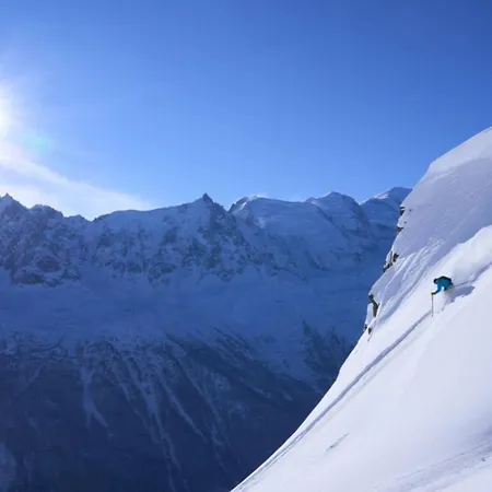 Chalet Larc Terrasse Montblanc Daire *